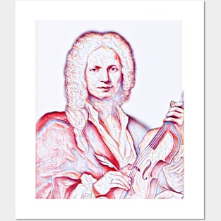 Antonio Vivaldi Portrait | Antonio Vivaldi Artwork | Line Art Posters and Art